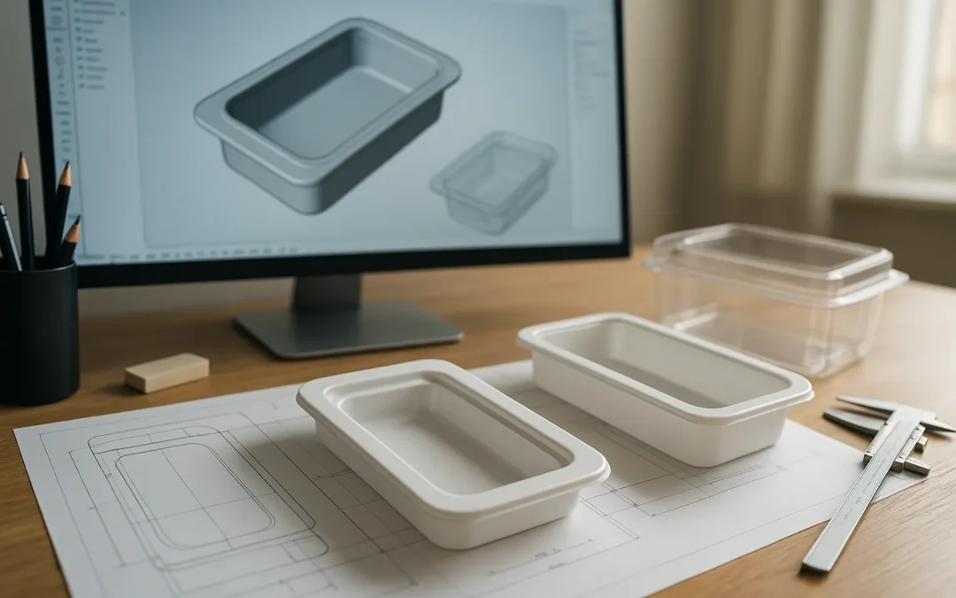 Diseño 3D de empaques: cómo acelerar tu prototipo termoformado