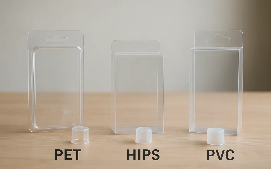 PET vs HIPS vs PVC: ¿Cuál es el mejor material para tu empaque?