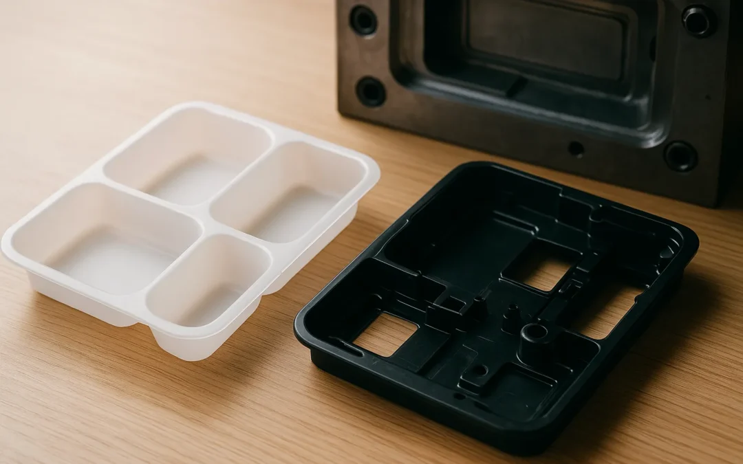 Termoformado vs inyección de plástico: diferencias y ventajas