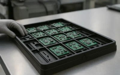 ¿Qué es una charola ESD y por qué la necesita tu línea de producción?